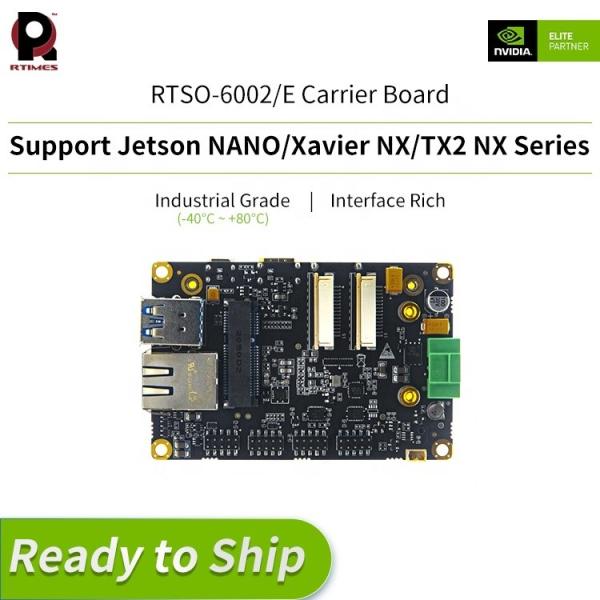 Jetson NANO/Xavier NX/TX2 NX Series Carrier Board RTSO-6002 V1.2 Industrial Standard