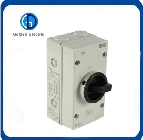 Stable Operation Solar Isolator Switch Easy installation 1500V 32A For Home use