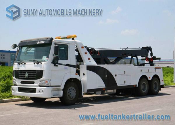 Flat Bed RTR 35 HOWO 32 Ton Heavy Duty Rotator Wreckers 6X4