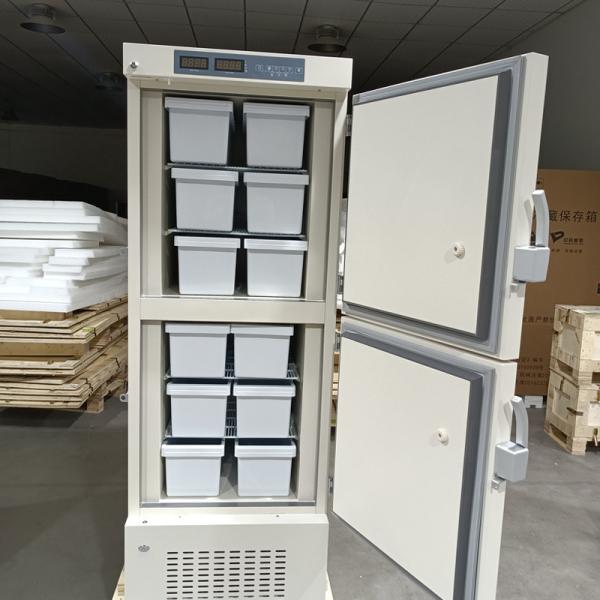 358L Hospitais Verticais Vaccine Médico Refrigerador Congelador Com Multi-Caixas