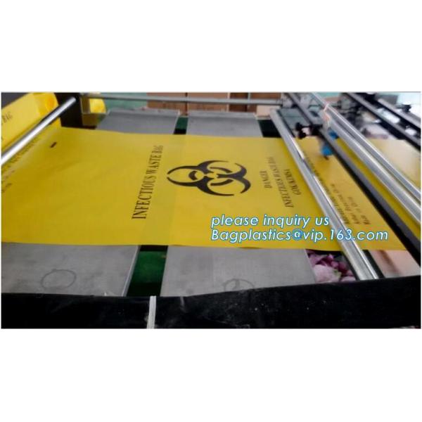 PE asbestos waste bags, Disposal Plastic Bag for Construction Waste, rubbish bag for asbestos fibers, bagplastics, bagea