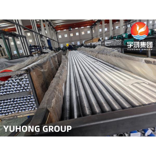 ASTM A179 Carbon Steel Embedded G Fin Tubes For ACHEs Air Cooled Heat Exchangers