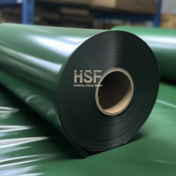 80 микронов непрозрачная темно-зеленая пленка из полиэтилена высокой плотности для промышленной упаковки