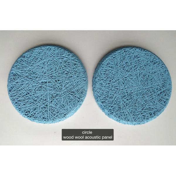 Panel acústico paralelo interior de lana de madera