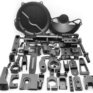 Parties de fraisage CNC personnalisées à l'anodisation noire Parties en aluminium OEM Machining CNC