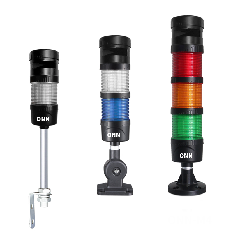 ONN-M4-Topbuzzer Multi Color Alarm Tower Buzzer Up To 110dB Custom Pole Length CNC