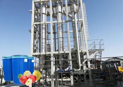 Baixo consumo da fábrica de tratamento estável do suco de maçã do desempenho garantia de 1 ano