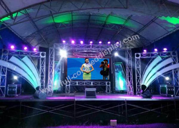 Aluguer video conduzido personalizado da tela, exposição conduzida arrendamento 500×500mm da fase