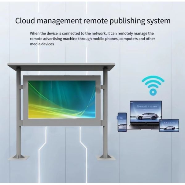75 Inch Waterproof Outdoor Lcd Screen with SDK and API digital signage open source network lcd display