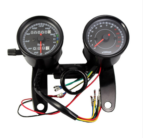 Stainless Steel 12v Motorbike Motorcycle Meter Morfayer