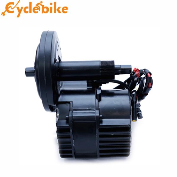 48v 1000w Electric Bike Mid Motor Chain Wheel 46T BB 68mm /100mm , Mid Drive Motor Kit