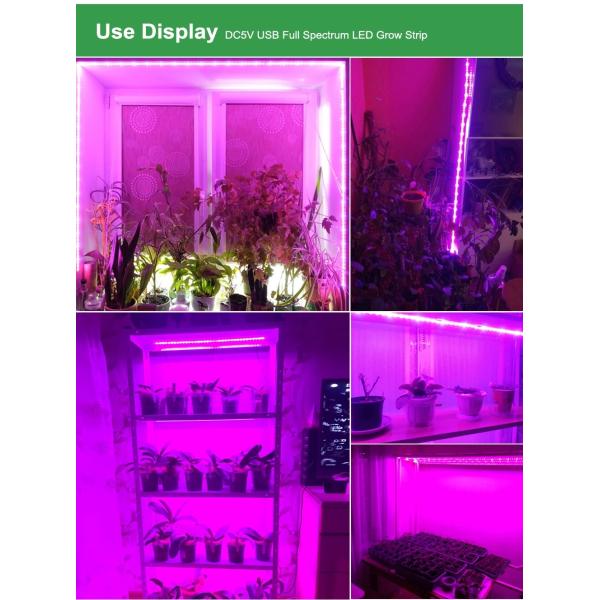 1m 2m 3m завод парника 2835 SMD Hydroponic крытый растут света