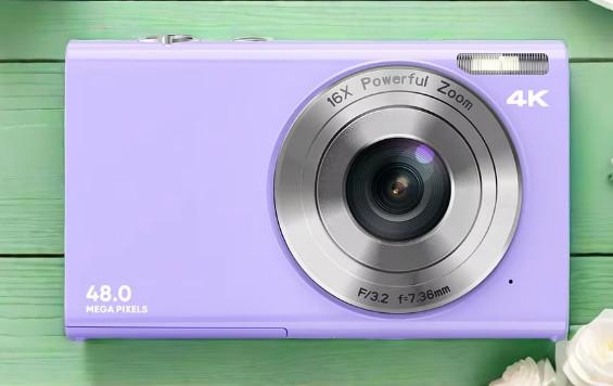 Portable CCD Mini 4K HD Digital Video Camera Camcorder 2.88 Inch For Youtube