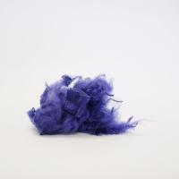 Recicle a fibra de grampo de poliéster para a produção de fios perfeitos para girar