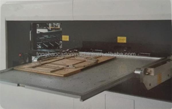 Automatic Flatbed Creasing and Die Cutting Machine for Corrugated Carton Manufacturing