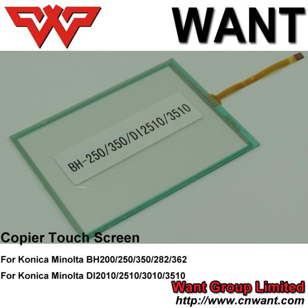 Copier Touch Screen BH200 BH250 BH350 copier touch panel For Konica Minolta Bizhub Photocopier Parts Factory price