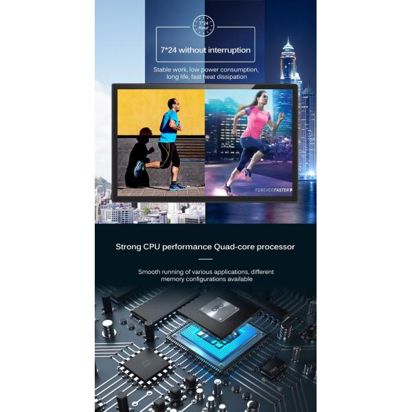 касание инфракрасн 55 дюймов взаимодействующее показывает 1920 x 1080 FHD 10 пунктов монитора андроида