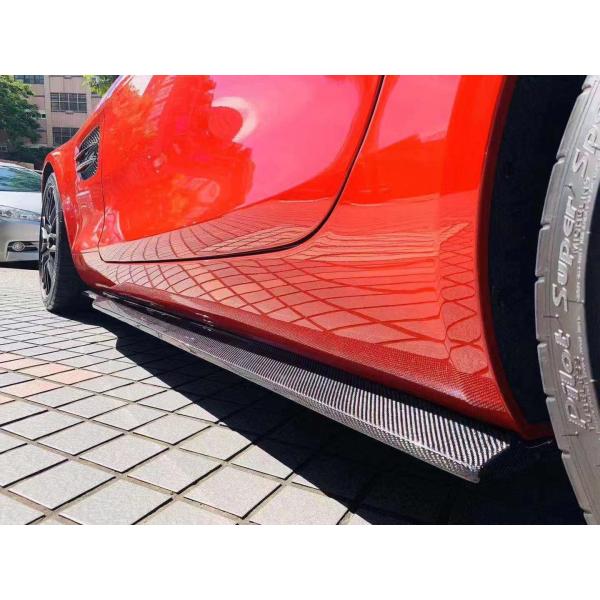 Para el Mercedes AMG GT Fibra de carbono Kit de carrocería AMG GT Fibra de carbono delantera del difundidor de labios