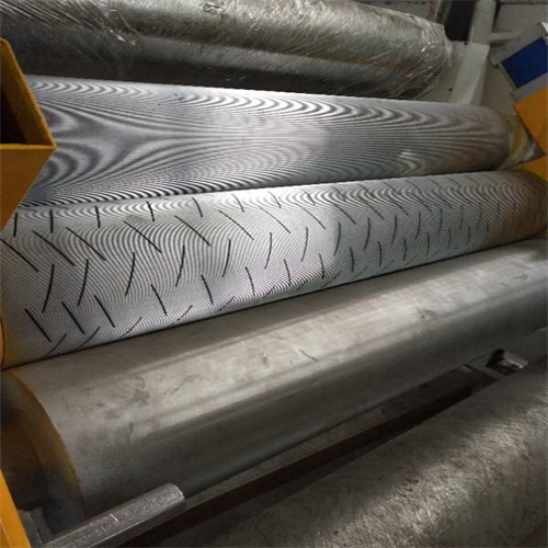 Tungsten Carbide Coated Corrugated Roller 48CrMo Alloy Steel Industrial Roller