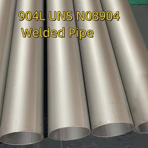 Inox Welded Pipe 904L SS904L Round Tube 1.4939 ANSI B36.19 Welded Stainless