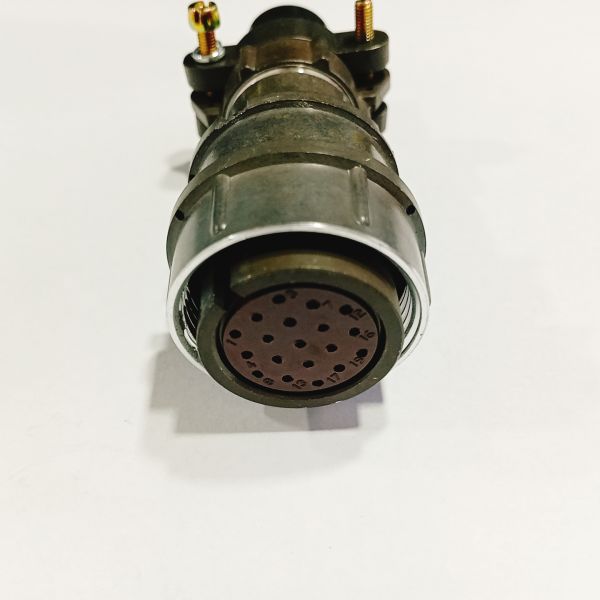 2PM24K19QB2 Female Jack Connector with High-Temperature Resistance, Waterproof, and Shock Vibration Resistant for Aeronautics and Astronautics
