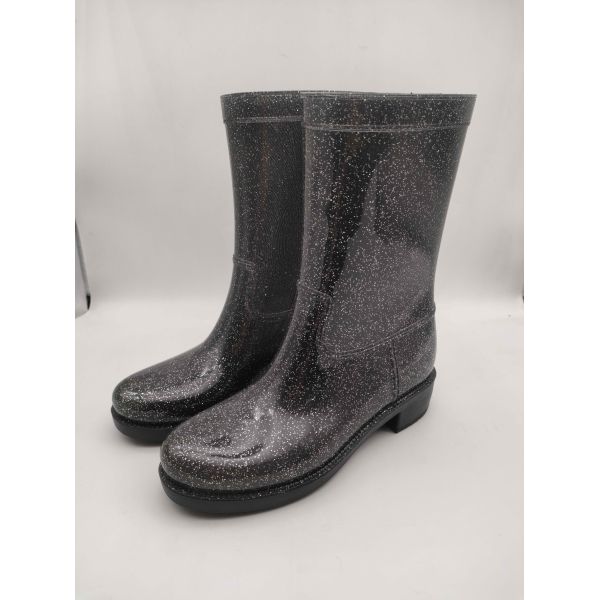 Logo OEM Bottes de pluie pour femmes Bottes de taille moyenne pour femmes Confortable