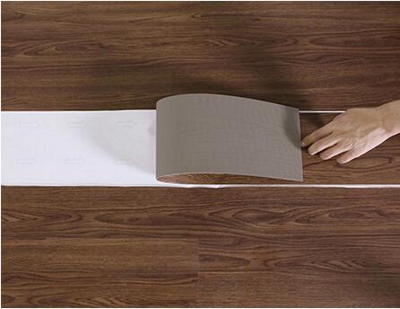 Commercial Peel-Off Self Adhesive Vinyl Plank Floor 6''×36'' 1.8mm