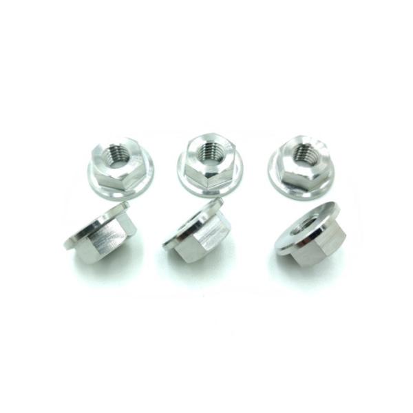 M10x1.25 Titanium Flanged Nut Alloy Steel Fasteners For Car