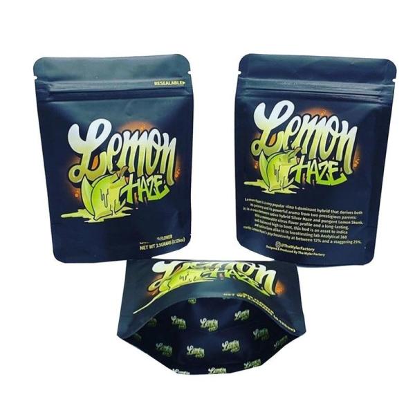 Water Resistant Aluminum Foil Pouch , 40-400mic Weed / Candy Packaging Bag