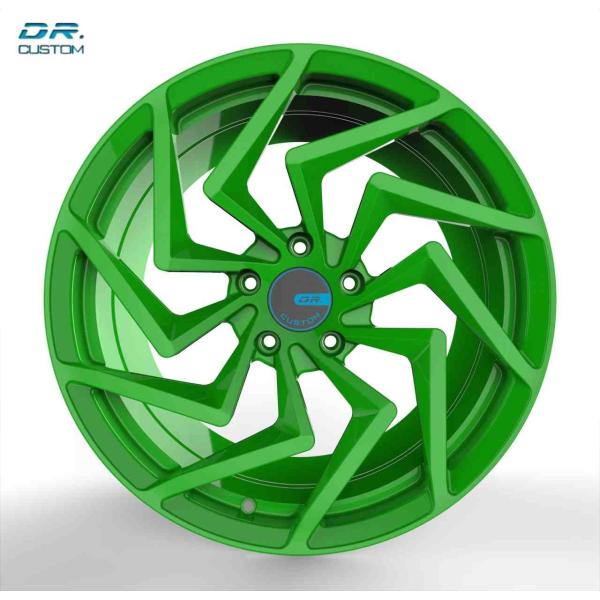 PCD vert 5x108 les roues ET20 de 19 pouces a forgé des jantes de Monoblock