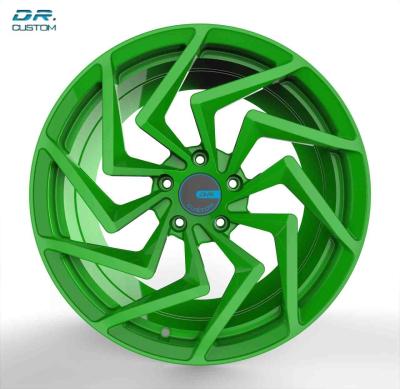 PCD verde 5x108 as rodas ET20 de 19 polegadas forjou bordas de Monoblock