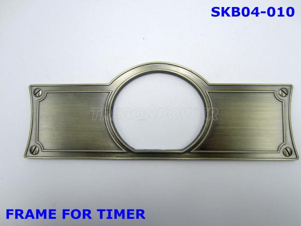 Professional Universal Oven Knobs , Skb04-010 Chrome Electroplate Gas Oven Knobs