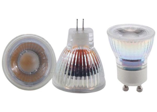 MR11 GU11 Mini LED Glass Lamp Cup 12V 110V 220V 35MM 3W COB