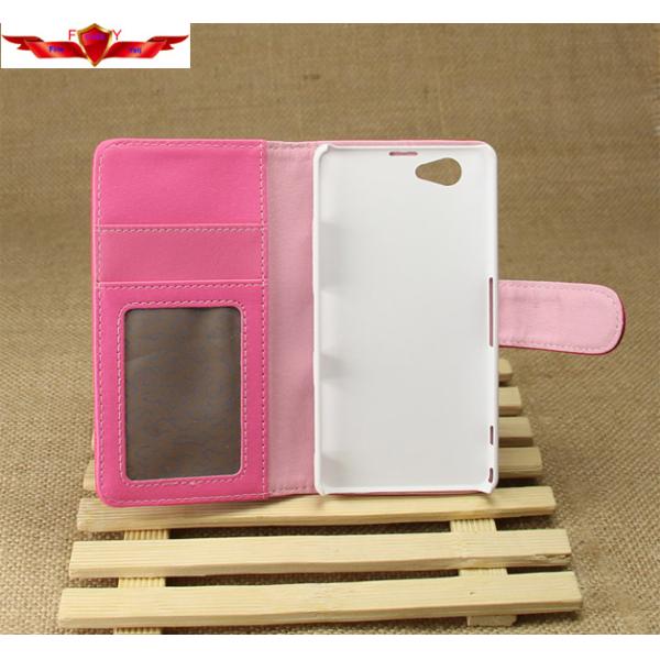 Sony Xperia Z1 MINI PU Wallet Leather Cases Card Holder Accurate Holes Design Gift Box