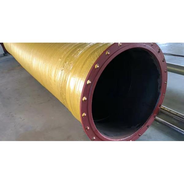 NR Material de caucho manguera de succión de dragas de oro para arena de lodo