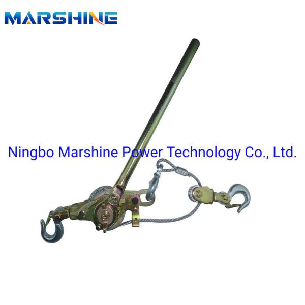 Manual Ratchet Cable Puller For Wire Rope Tightening Efficiency