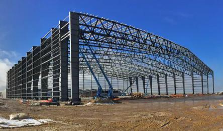 Temporay Prefabricated Steel Warehouse Customized Prefabricated Steel Frame Homes