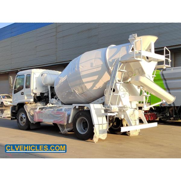 ISUZU FTR 205hp Self Loading Cement Concrete Mixer Truck