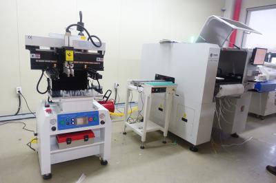 3250 Semi Auto Solder Paste SMT Stencil Printing Machine 320*500mm