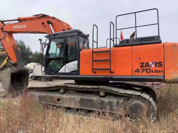 Quarry ZX470H-5G Hydraulic 47T Hitachi Crawler Excavator