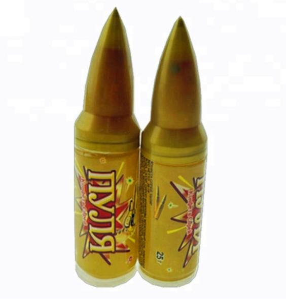 High Grade Ingredients Soft Super Spray Candy Bullet Shape 12 Months Shelf Life