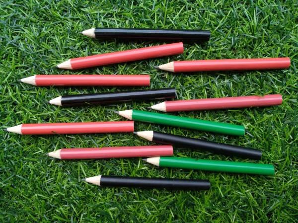 round golf pencil , wood golf pencil , golf pencil , wooden golf pen , wooden golf pencil
