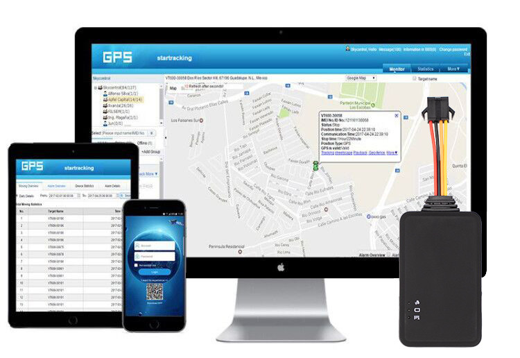 Отслежыватель в реальном времени 12v GPS мотоцикла Acc анти- похищения AIS 40 точный
