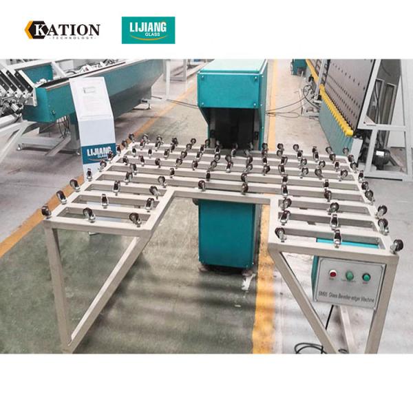 Glass Industry Glass Edge Grinding Machine Simple Operation , Convenient Glass Edge Finish Machine