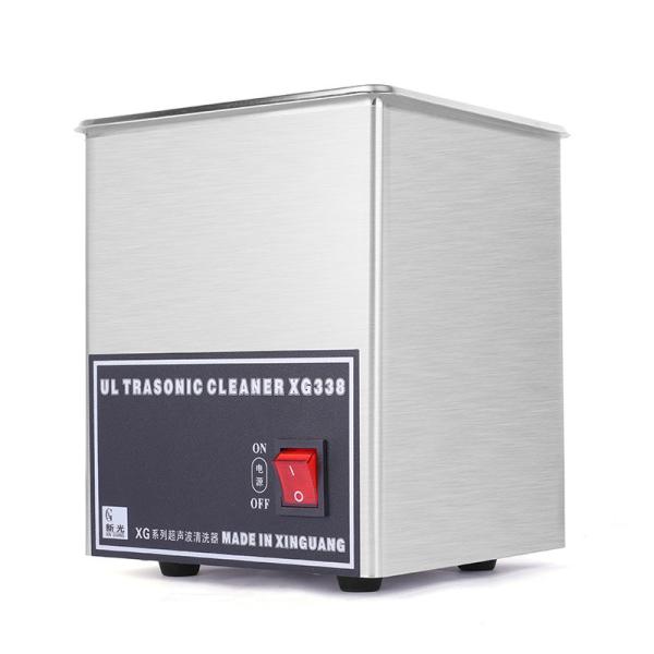 XG338 Ultrasonic Jewelry Cleaning Machines With Stainless Steel Inner Tank 2L Capacity