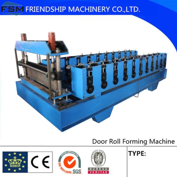 1250 mm Width Metal Deck Roll Forming Machine PLC Control System