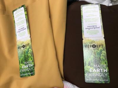 Sustainable Swimwear Fabric 78% Recycled Nylon 22% Spandex from Recycled Materials