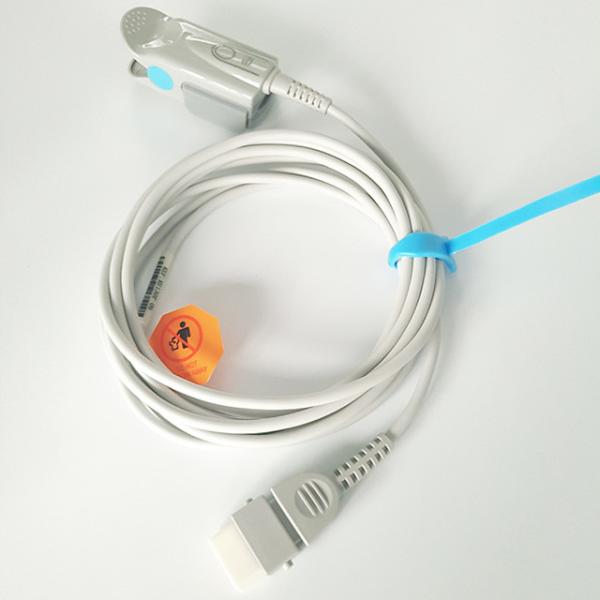 BCI 9 Pin DB9 Adult Finger Clip SpO2 Sensor  3M Length