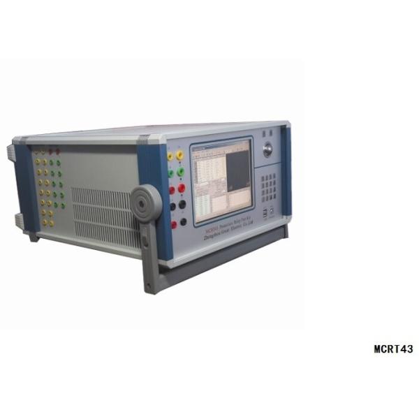 Three Phase Protection Relay Test Equipment LCD Display