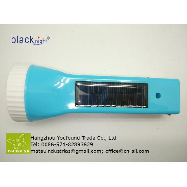 BN-408S Emergency Lighter Solar Torchlight LED Flashlight with Side Lamp